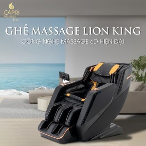 Ghế Massage Capri  6D Lion King - Lion 357
