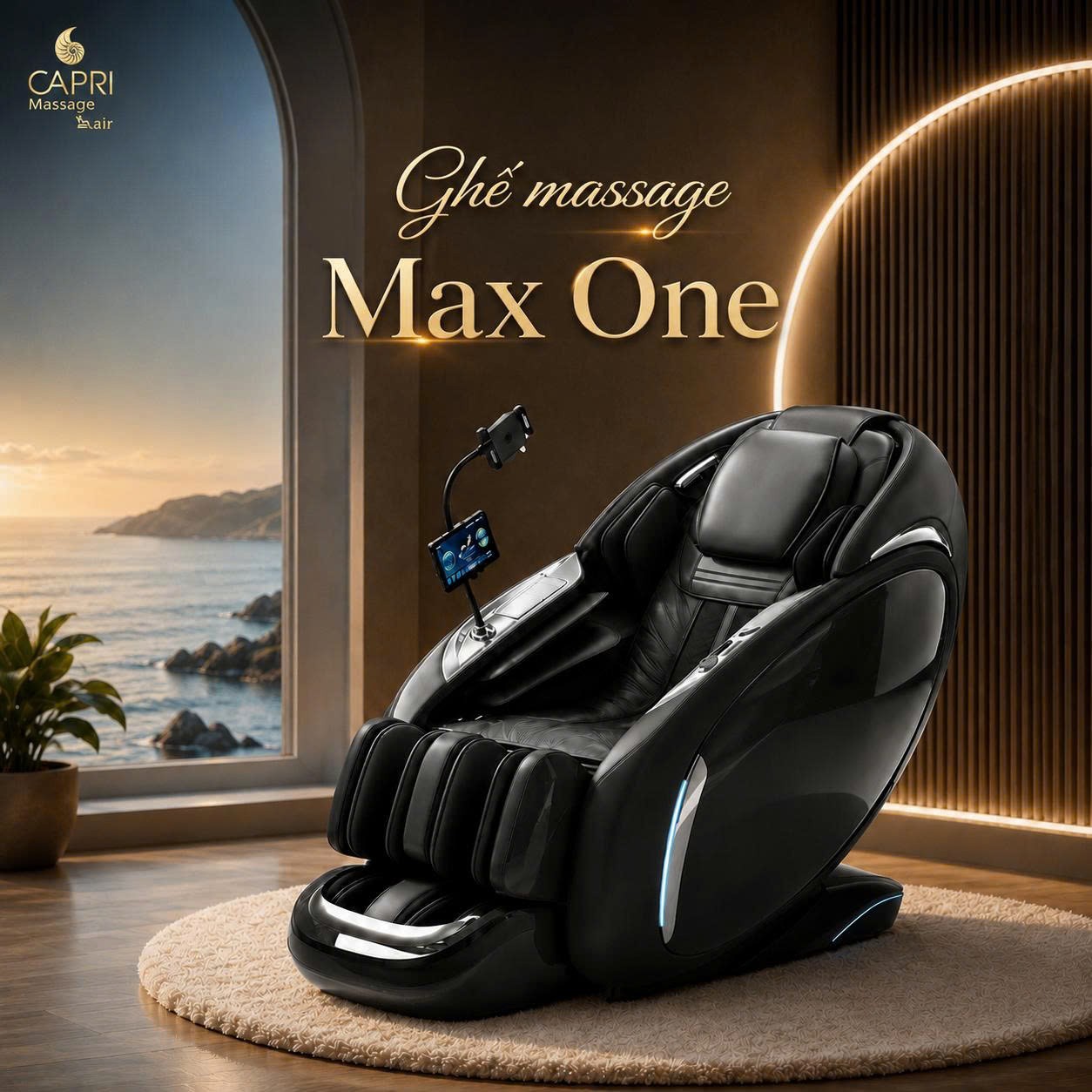 Ghế Massage Capri Max One - L11 Ghế Massage Capri Max One - L11